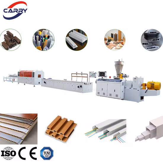 WPC Profile Extrusion/Production Line Plastic Making Machine