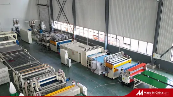 Coroplast Polypropylene PP Hollow Profile Sheet Corrugated Fluted Board Plastic Sheet Extruder Sheet Extrusion Line 