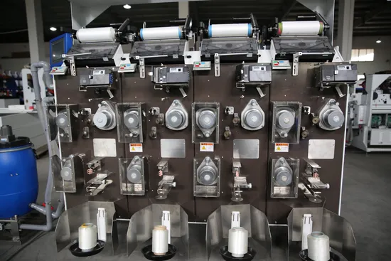 Kc215e Digital Draw Winder with Heated Godets Yarn Winder Machine 