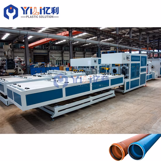Chinese Tube Making Machine Plastic Pipe Extruder HDPE Pipe Machine Pipe Socket Machine Pipe Belling Machine