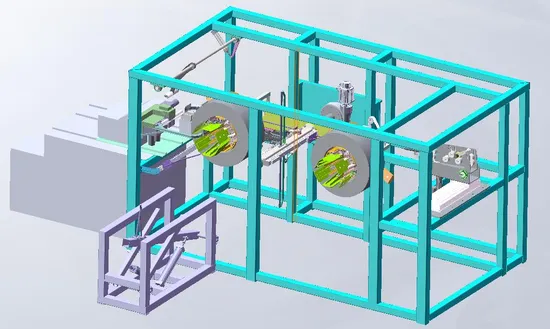 Fully Automatic Winder and Cutter (Single Wall Corrugated Pipe) 