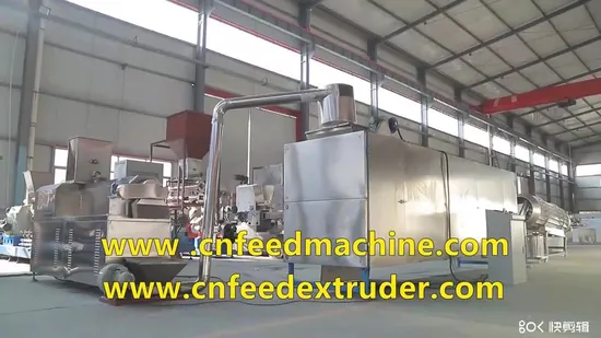 Dry Type Pet Food Making Machine Puppy Food Extrusion Equipment Animal Feed Pellet Production Line 
