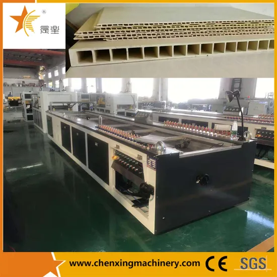 Plastic UPVC/WPC/PE Ceiling/Window Door/Wall Panel Extrusion Making Machine PVC Profile Extruder Production Line 