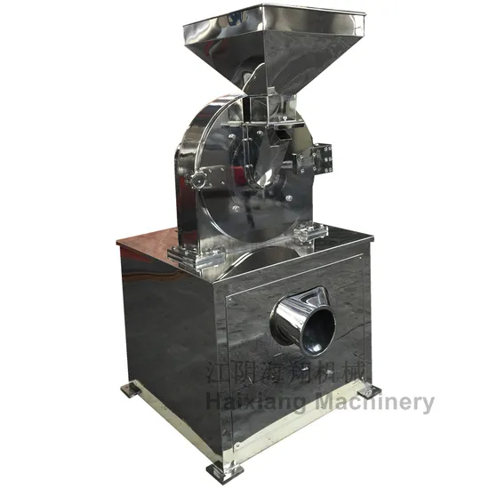 Haixiang Machinery Pin Mill Universal Grinder Pin Pulverizer Wide Chamber Pin Mill 